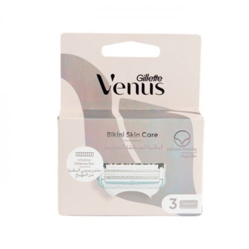 Gillette شفرة حلاقة نسائية، للعناية بالمنطقة الحميمية من جيليت، فينوس  - 3 قطع