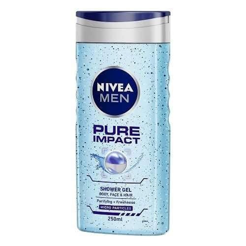 Nivea جل استحمام بيور امباكت للرجال من نيفيا _ 250 مل