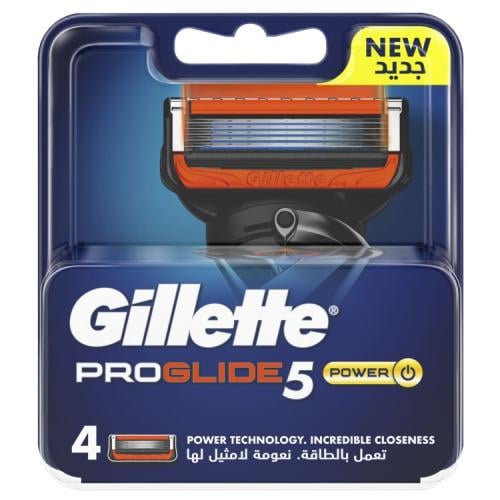 جيليت خرطوشة بديلة ProGlide5 سعة 4 خراطيش.   Gillette
