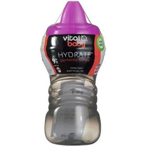 كوب مع صنبور بسيط جدا +9 شهور من فيتال بيبي _ 300 مل vital baby