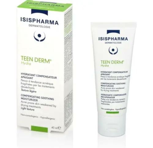 إيزيس فارما تين ديرم هيدرا مرطب  للبشرة الدهنية 40 مل.  isis pharma