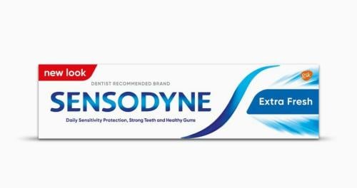 معجون أسنان اكسترا فريش من سينسوداين  مضاد للبكتيريا _ 100 مل.   Sensodyne