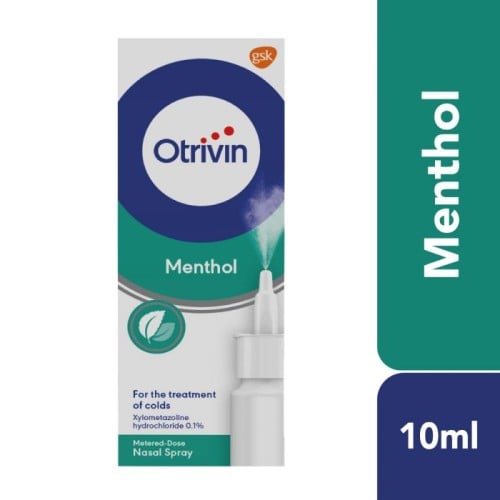 أوتريفين مينثول، بخاخ للأنف، لأعراض البرد - 10 مل  Otrivin Menthol