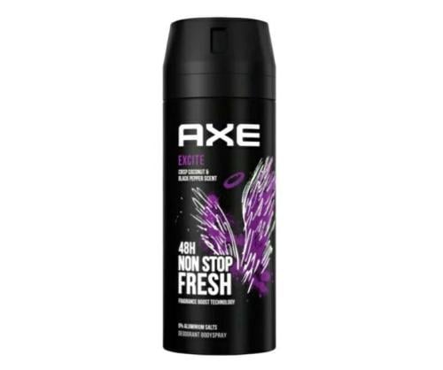 اكس مزيل عرق بخاخ اكسايت  _  150 مل. Axe