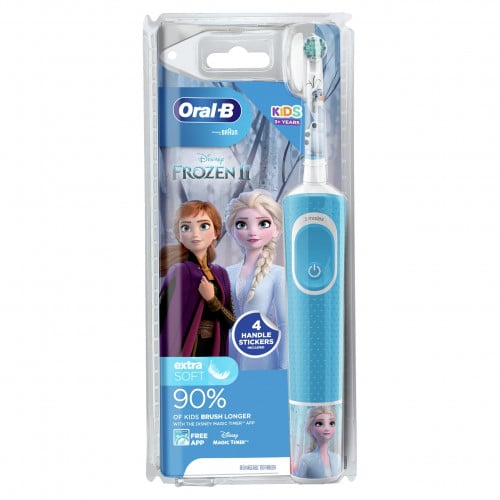 فرشاة أسنان كهربائية للأطفال من أورال-بي ، رأس فرش...