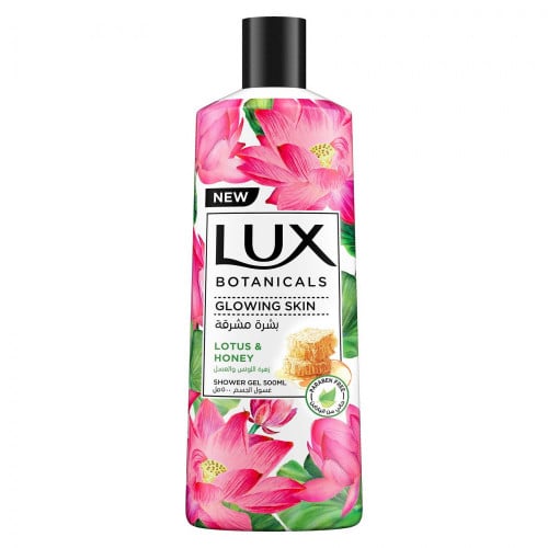 لوكس بوتانيكالز غسول للجسم برائحة اللوتس والعسل 500 مل. Lux