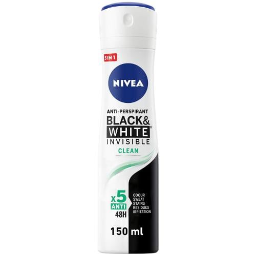 نيفيا مزيل عرق انفزيبل كلين للنساء بخاخ  _ 150 مل. Nivea