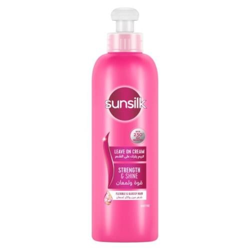 صانسيلك، كريم يترك علي الشعر، قوة ولمعان - 200 مل.  Sunsilk