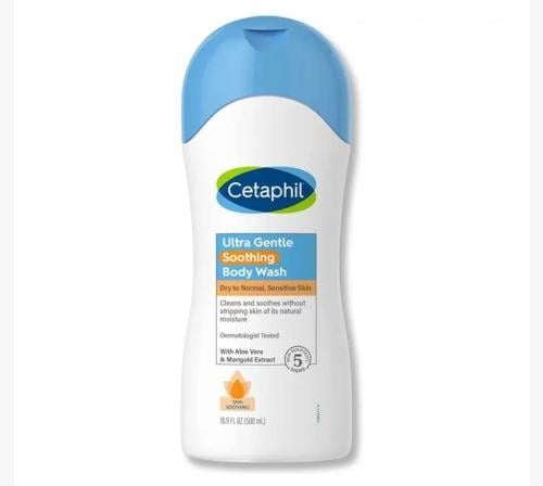 غسول الجسم المهدئ للبشرة من سيتافيل - 500مل  cetaphil