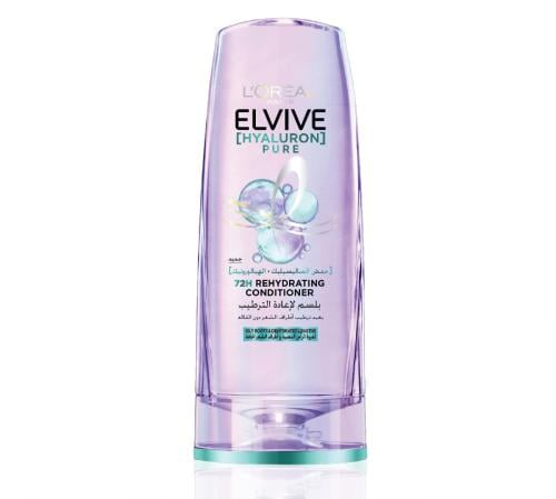 بلسم الفيف هيالورون بيور لترطيب الشعر الدهني من لوريال باريس، 360 مل.  Loreal paris