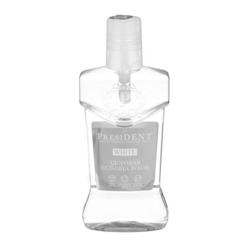 غسول فم بريزيدينت وايت يمنع تكون الجير _ 250 مل   president