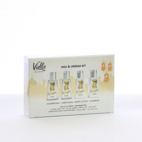 فيلي مجموعة الحج والعمرة خالي من العطر.    Vielle Hajj & Umrah Kit Fragrance Free