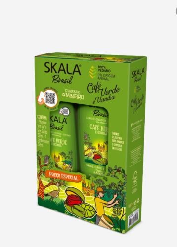 شامبوا وبلسم  علاجي برازيلي متعدد النكهات _ 325 مل.  SKALA