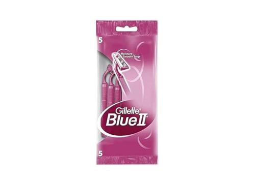 شفرة حلاقة للنساء بلو 2 بلاس من جيلت- 5 شفرات، زهري. Gillette