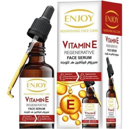 انجوي سيروم فيتامين E المجدد للوجه  _ 50 مل. Enjoy