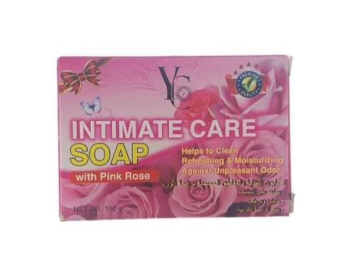 واي سي صابون العناية بالمناطق الحميمية برائحة الورد _ 100 جرام    YC