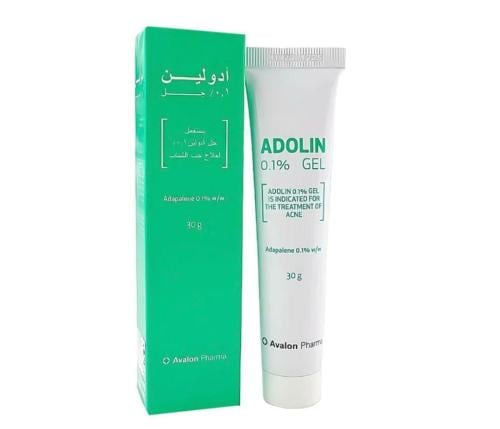 افالون فارما أدولين جل 0.1% لعلاج حب الشباب - 30 جم.   Avalon Pharma