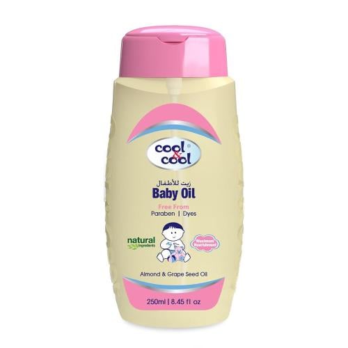 زيت للأطفال طبيعي من كول اند كول _ 250 مل  Cool & Cool