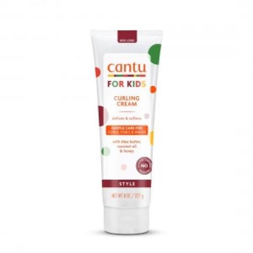 كيدز كيرلي كريم بزبدة الشيا من كانتو _ 227 مل.  Cantu