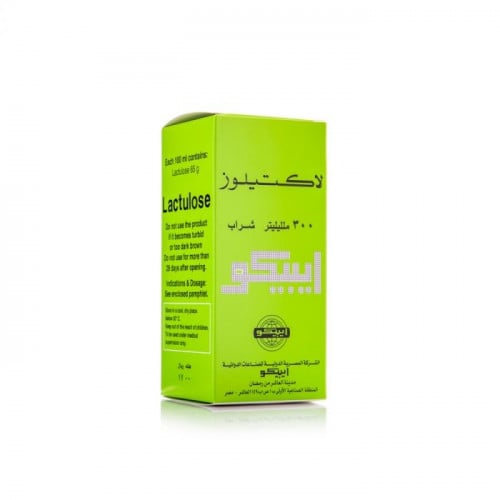 لاكتيولوز، شراب، ملين _ 300 مل.   Lactulose