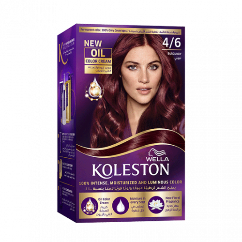 صبغة الشعر الدائمة من ويلا كوليستون _ بور جندي 4/6  Koleston