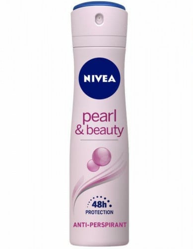 Nivea مزيل عرق بخاخ، بيرل اند بيوتي، للنساء من نيفيا - 150 مل