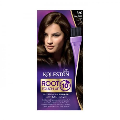 ويلا، كوليستون روت تتش أب صبغة للشعر لون بني داكن  3/0 - 70 مل.  Koleston