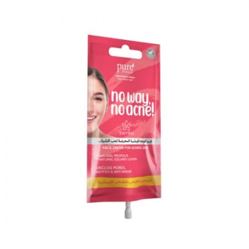 كريم لبشرة الوجه المعرضة لحب الشباب بالبروبولوس جاسمينا بيور بيوتي- 15مل pure beauty