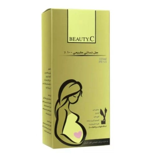 بيوتي سي جل نسائي طبيعي للحوامل _ 225مل.  Beauty C