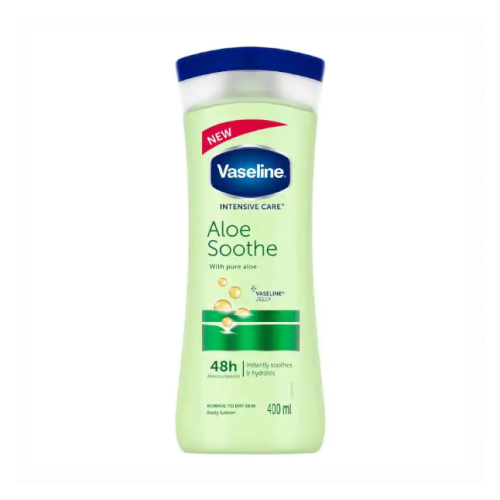 لوشن فازلين تهدئة وترطيب الألوة فيرا _  400 مل    Vaseline