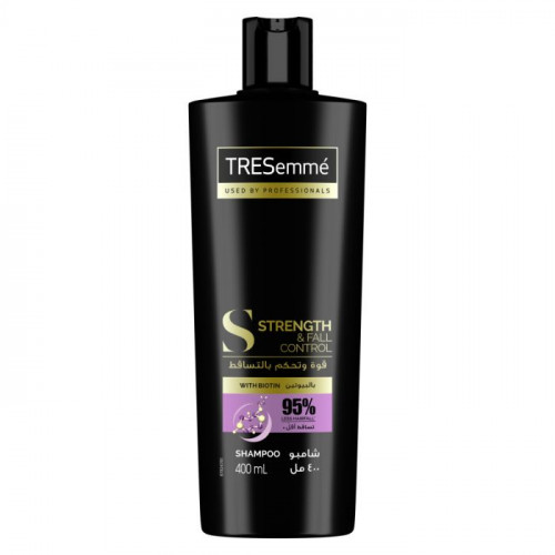 تريسمي شامبو قوة وتحكم بالتساقط بالبايوتين - 400 مل.  Tresemme