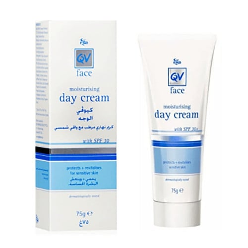 Qv كريم نهاري مع عامل وقاية من الشمس +30 من كيوفي _  75 غ
