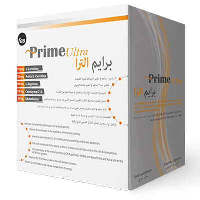 برايم الترا مكمل غذائي للرجال معزز الخصوبة - 30 كيس.   PRIME ULTRA