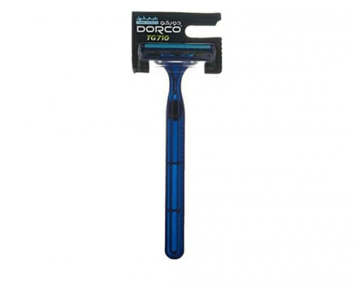 شفرة حلاقة مزدوجة للأستعمال مرة واحدة فقط رجالية من دوركو _ قطعة واحدة Dorco