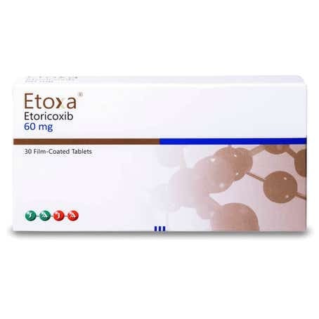 إتوكسا 60 ملجم 30 قرص.  Etoxa 60 mg