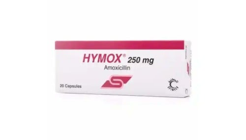 هايموكس 250 مجم 20 كبسولة.   Hymox 250 mg