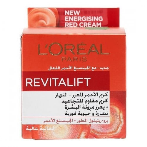 كريم النهار ريفيناليفت المضاد للتجاعيد بالجبنسينج من لوريال 50مل Loreal paris