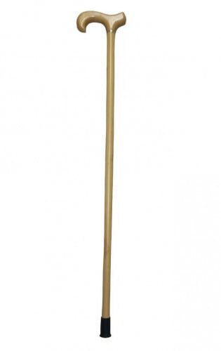 عصا خشبية لمساعدة كبار السن على المشي