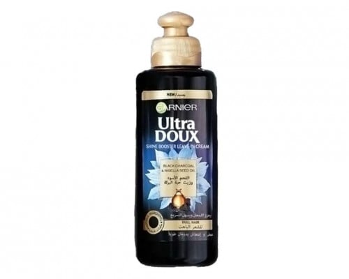 جارنييه الترا دوكس كريم شعر بالفحم وزيت حبة البركة للشعر الباهت  _ 200 مل. Garnier