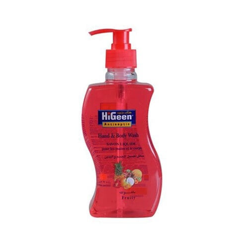 هاي جين سائل لغسيل الجسم واليدين بالفواكه 500 مل. Higeen