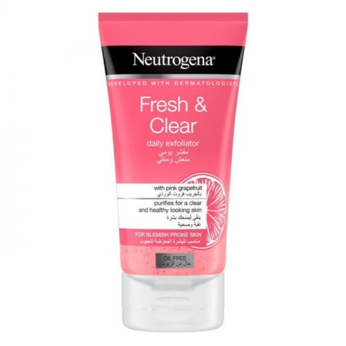 نيوتروجينا مقشر يومي جريب فروت وردي 150مل Neutrogena