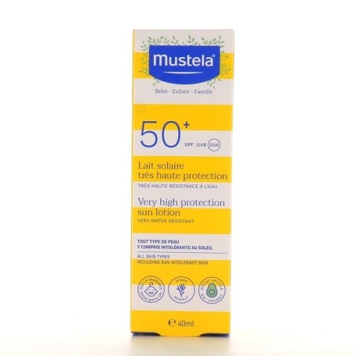 موستيلا لوشن حماية عالية من الشمس _ 40مل. Mustela