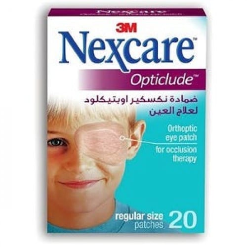 غطاء للعين عادي  من نيكس كير  20 قطعة Nexcare