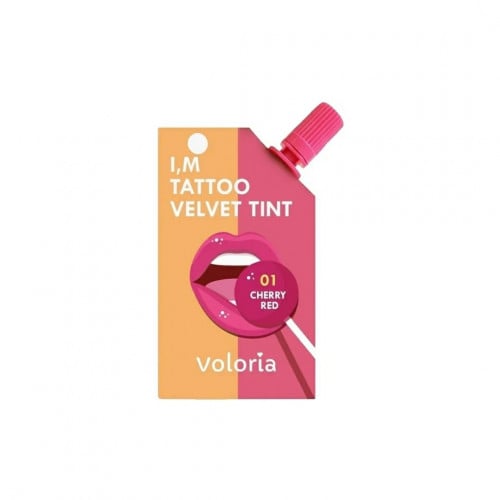 تينت الشفاه والخدود اي ام تاتو فليفت من فولويا 01 الكرز الاحمر