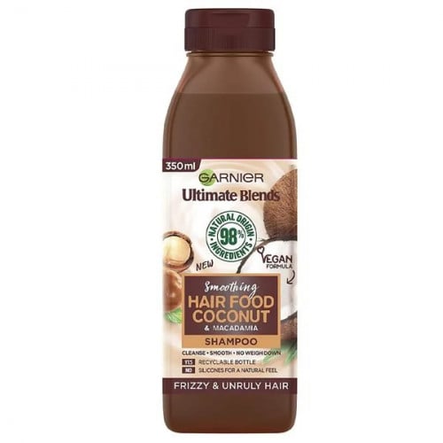 غارنييه شامبو ألتيمات بليندز foghwm بجوز الهند للشعر المجعد، 350 مل Garnier