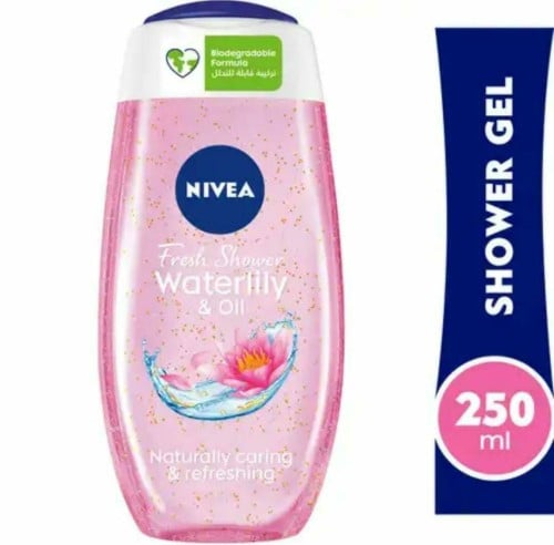 نيفيا جل استحمام بزهرة الماء والزيت _ 250 مل.  Nivea