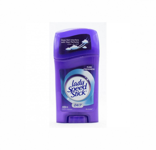 مزيل العرق بيور فريشنس من ليدي سبيد ستيك _ 45 جرام Lady speed stick