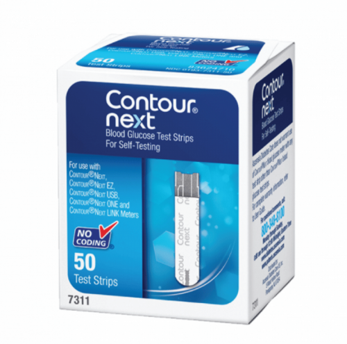 كونتور نكست - شرائح قياس السكر 50 شريط الاختبار  _ Contour