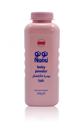 Nunu بودرة أطفال للبنات من نونو _  200 جرام