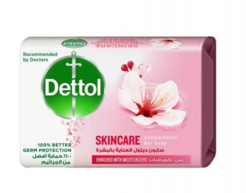 صابون ديتول منعش برائحة الورد _ 165 جرام  Dettol